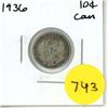 Image 1 : 1936 Canadian Silver Ten Cents