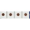 Image 2 : Lot of 4 1979 Canadian Pennies With Various Defects