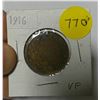 Image 1 : 1916 Canadian 1 Cent Coin