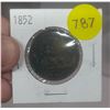 Image 1 : 1852 Bank of Upper Canada Half Penny