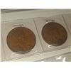 Image 5 : Hard Plastic Holder for a Year set up to 1920 with Large Cent. Used, Set of 5 1927 Canadian Confeder