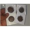 Image 2 : Set of 4 Canadian Error & Variety Nickels. Includes 1942 Tombac with Die Crack at 2 in Date, 1949 Sp