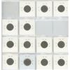 Image 2 : Set of 13 Canadian George V Nickel 5 Cents. Includes 1922, 1923, 1924, 1927, 1928, 1929, 1930, 1931,