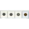 Image 2 : Set of 4 Canadian Error & Variety Nickels. Includes 1942 Tombac with Die Crack at 2 in Date, 1949 Sp