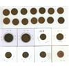 Image 2 : Lot of Large And Small One Cents. (It Includes 1888 and 1919 Large One Cent & 1900's Small One Cents
