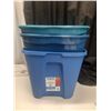 Image 4 : (3) Tuff Store 74L and (2) 63L Starage Containers.