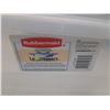 Image 2 : (1) Large Stackable 75L (Length 37" & Breadth 22") and Rubbermaid Storage Container.