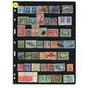 Image 1 : Sheet of Various Canadian Older Stamps.