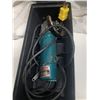 Image 2 : Makita 100mm Disc Grinder with Stanley Angle Grinder Case and (5) Grinder Blades.