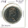 Image 1 : 1968 Canadian Nickel Dollar with Island and doubled Obverse Letters