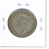Image 2 : 1938 Canadian Silver 50 Cents. Key Date with only 192,018 minted. F-12.