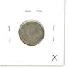 Image 2 : 1916 Canadian Silver 10 Cents. Issued during World War I. VF-30.