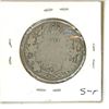 Image 2 : 1914 Canadian Silver 50 Cents. Issued during the first year of World War I. G-4. Key Date.