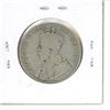Image 2 : 1911 Canadian Silver 50 Cents. First issue of King George V. VG-8.