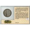 Image 2 : 1906 Canadian Silver 50 Cents. PCCI Certified and graded VF-25. All 8 pearls are visible. Key Date. 