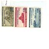 Image 1 : Lot of 3 old Polish Stamps that commemorate the 1944 Battle at Monte Cassino. Mint.