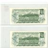 Image 2 : (2) 1973 Canadian Dollar Bills