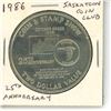 Image 1 : 1986 Saskatoon "Coin & Stamp Show" 25th Anniversary 2 Dollar Coin