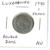 Image 1 : 1970 Luxembourg Double Date 1 cent
