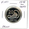 Image 1 : 1978 Fiji 20 Cent Coin