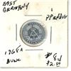 Image 1 : 1968 East Germany 1 Pfennig