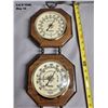 Image 2 : Weather Station - Thermometer, Barometer, Relative Humidity.  Springfield USA