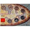 Image 3 : 1999 Canada Millennium Royal Canadian Mint Coin Set. 25 cents with Millennium Token . Sleeve Cover.