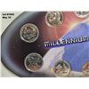 Image 8 : 2000 Canada Millennium Royal Canadian Mint Coin Set 25-cents Set with box and box sleeve RARE Winter