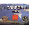Image 9 : 2000 Canada Millennium Royal Canadian Mint Coin Set 25-cents Set with box and box sleeve RARE Winter