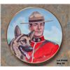 Image 2 : Vintage RCMP Collectors Plate with Gold Rim - RCMP "Partners"  by Robert J Banks