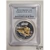 Image 1 : 1oz .999 Fine Silver-2003 CNR Canada $20 Transportation Series Graded Coin PR69