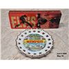 Image 1 : Elvis Presley Russell Stover Collector Tin  and Vintage Memphis "Home of Elvis" Collector Plate with