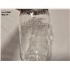 Image 2 : Antique old glass "CROWN" glass canning jar with lid and ring.  Dominion Glass - Made in Canada.   O
