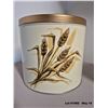 Image 2 : Mid Century Vintage Wheat Canister Set