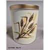 Image 8 : Mid Century Vintage Wheat Canister Set
