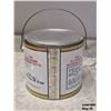 Image 6 : Vintage Large 10 lb Rogers Syrup Pail and GSW LunchKit with unique leather strap handle