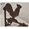 Image 7 : Cast Iron Farmhouse Dinner Bell (wall mountable) - Rustic Rooster