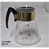 Image 2 : Vintage 1960's Corning Atomic Gold Starburst Coffee Pot 6 Cup Carafe with Lid