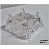 Image 4 : Vintage Pinwheel Crystal Footed Candy Dish