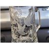Image 3 : Vintage Domex Ducks Beer Stein. Germany. Ornate Pewter lid.  Etched glass-wildlife art.