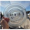 Image 7 : Vintage Heavy Glassware - 12" serving platter - looks like Covetro, Italian