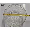 Image 5 : Vintage KIG Clear Embossed Grapes & Leaves Salad Bowl Set - (1) Large Bowl and (6) Small Bowls