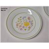 Image 2 : Vintage 1970's Corelle Plates/Coffee Cups - Various Patterns- Spring Meadow, Shadow Iris, Wildflower