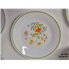 Image 3 : Vintage 1970's Corelle Plates/Coffee Cups - Various Patterns- Spring Meadow, Shadow Iris, Wildflower