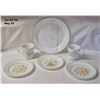 Image 8 : Vintage 1970's Corelle Plates/Coffee Cups - Various Patterns- Spring Meadow, Shadow Iris, Wildflower