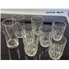 Image 2 : Martini Drink Mixer/Shaker, Stemware and clear glass cups