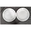 Image 16 : 1136 Corelle Plates, 3 Pretty Vintage Plates & 2 Cups