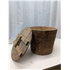 Image 3 : Swifts Silverleaf Brand Model Ice cream wooden barrel with lid