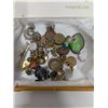 Image 3 : Assortment of coin jewelry, Necklaces, Gems, etc.) w/ House OF Lords Box