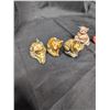 Image 5 : Vintage Peanut Butter Bear Shaped Jar/ (12) Vintage Miniature Animals